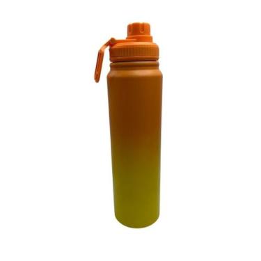 Imagem de Garrafa Térmica Esportiva Inox Gradiente 800ml ou 1000ml  Bebida Quent