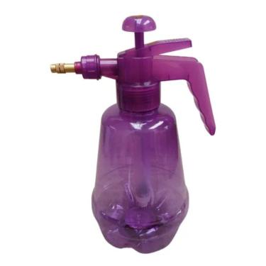 Imagem de Pulverizador Manual de Alta Pressão, 1,6L, Cores, Material PP e Cobre, 30x13cm, Bico Regulável, Sistema de Bombeamento Manual, Para Plantas e Jardim.