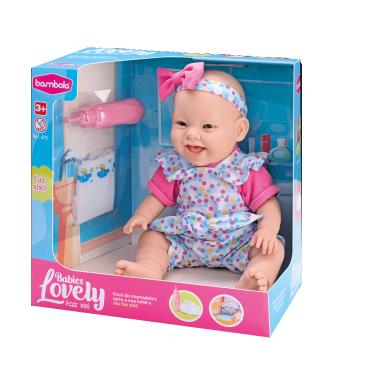 Imagem de Boneca Babies Lovely Faz Xixi 769 - Bambola