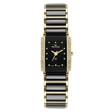 Imagem de Relógio Technos Feminino Ceramic-saphire Dourado - 5y30xp-1p 5y30xp-1p