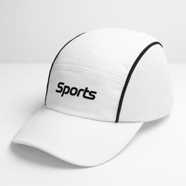 Imagem de Boné Masculino Feminino Esporte Refletivo Aba Curva Corrida Ciclista -