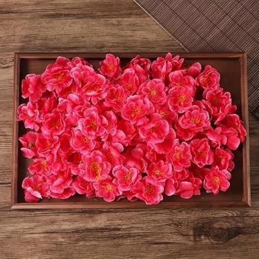 Imagem de 100 Pétalas De Flor Pessegueiro Cerejeira Artificial Rosa,flores artificiais,flores artificiais decorativas,petalas de rosa artificial(Pink)