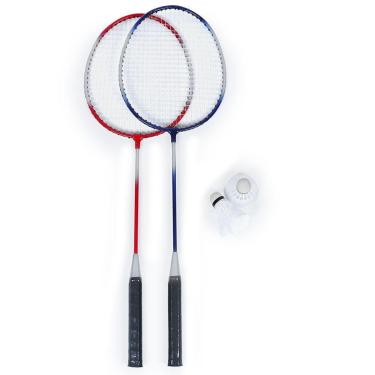 Imagem de Kit Badminton Hyper Lazer com 02 Raquetes 02 Petecas-Unissex