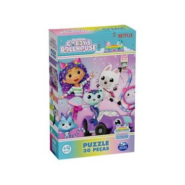 Imagem de Quebra-cabeça 30 peças Gabby's Dollhouse