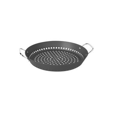 Imagem de Grelha Tramontina Churrasco em Alumínio com Revestimento Anodizado Grafite 30 cm