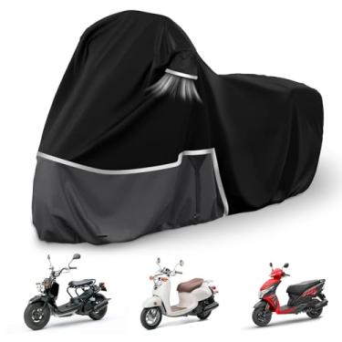 Imagem de Capa de motocicleta à prova d'água de substituição para modelo de scooter Honda, tecido Oxford 420D Honda Ruckus, Metropolitan, Dio e ADV150 capa de scooter para proteção de neve chuva e poeira