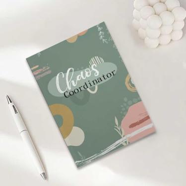 Imagem de Caderno de coordenador, caderno A5 para anotações de escritório, agenda de 21 x 14,7 cm, agenda de viagem, presentes para coordenadores