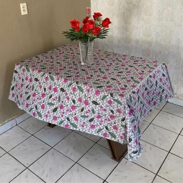 Imagem de Toalha de Mesa Oxford Decoração de Natal de 6 Lugares 1,50 x 2,00 Esta