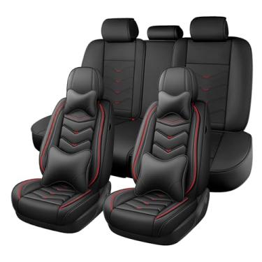 Imagem de ZWCS Capa de assento de carro para Subaru Outback 2000-2025, conjunto completo de capas de assento, capa de assento impermeável antiderrapante, capas de assento de carro de couro napa resistente ao