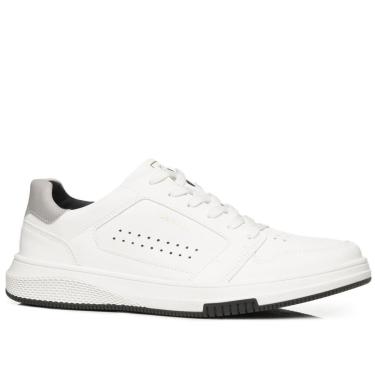 Imagem de Sapatênis Pegada Masculino em Microfibra Branco 172403-01-Masculino