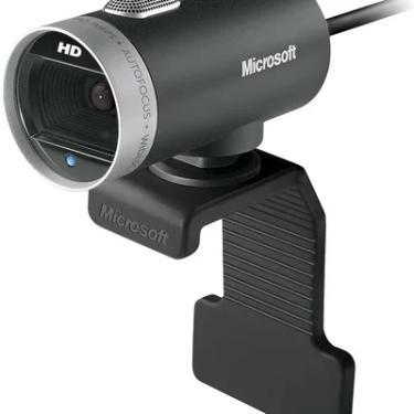 Imagem de Webcam Microsoft 5mp Interpolado, Lifecam Cinema Hd 720p - H5d-00013