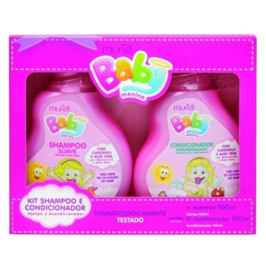 Imagem de Kit Baby Muriel Shampoo e Condicionador  100 ml (3 Unidades), 3 KIT BA