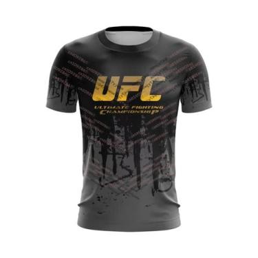Imagem de Camisetas UFC De Secagem Rápida Para Homens, Tops De Manga Curta Para 