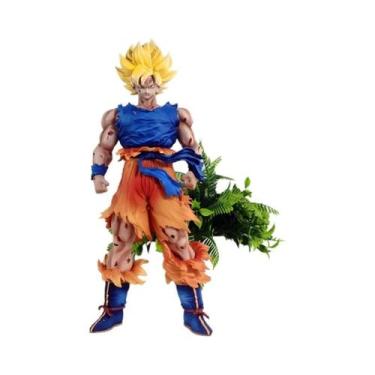 Imagem de Figura De Ação Super Saiyan Goku De 31cm, Estátua De PVC, Modelo Decor