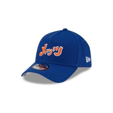 Imagem de Boné New Era  9FORTY A-FRAME SNAPBACK New York Mets MLB Hyperfly Azul-Masculino