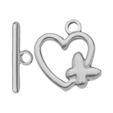 Imagem de Fechos De Aço Inoxidável Tipo T (5 Conjuntos) - Conectores De Anel E G