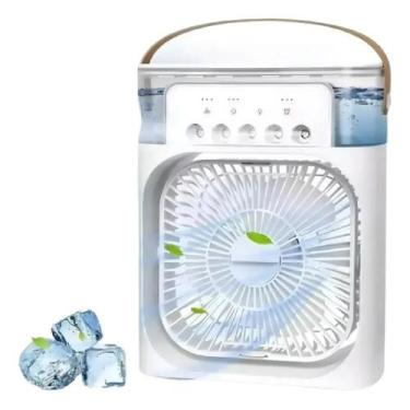 Imagem de Mini Climatizador Total Box Branco 400mL USB Bivolt Umidific - Congrat