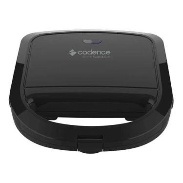 Imagem de Sanduicheira Elétrica San260 Toast & Grill 750w Preta Cadence