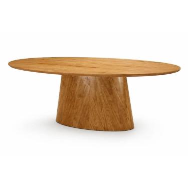 Imagem de Mesa de Jantar Oval 2,20x110 laminada Atenas Imperial Móveis