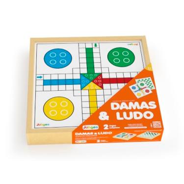 Imagem de Jogo de Damas e Ludo Junges Branco