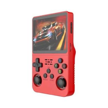 Imagem de Console De Jogos Portátil 128G R36S Com Tela IPS De 3,5 Polegadas, Jog