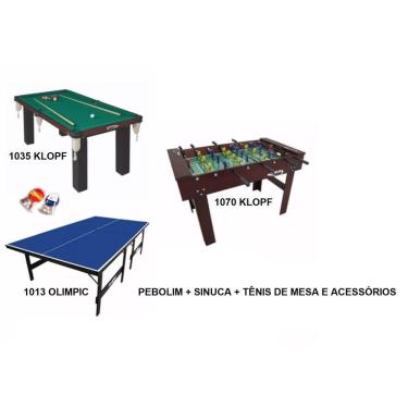 Imagem de Salão De Jogos Com Pebolim, Mesa De Sinuca E Ping Pong 1560