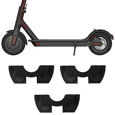 Imagem de 3 peças amortecedor de vibração de borracha compatível com xiaomi m365 evitar amortecimento scooter elétrico de borracha acessório peça de reposição