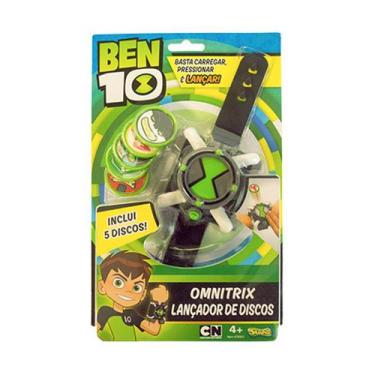 Ben 10 Relogio - Omnitrix Omni-Strike 10 Aliens Com Luz E Som