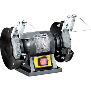 Imagem de Moto Esmeril de Bancada ME-5" 180W Bivolt, Prata/Preto, Ferrari