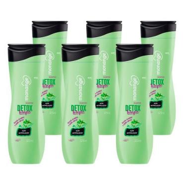 Imagem de Shampoo Monange Detox Terapia Ação Antipoluição 325ml (Kit Com 6)