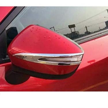 Imagem de JIERS Para Mazda CX 5 CX5 2015-2016 CX3 2015-2018, acessórios de acabamento da tampa do espelho retrovisor da porta do carro cromado