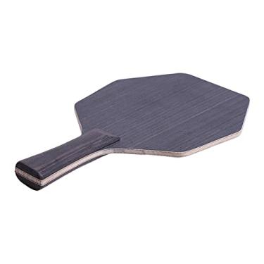 Imagem de Fancyes Raquete de Tênis de Mesa Multifuncional Resistente ao Desgaste de Madeira Resistente Profissional para Esportes Competição
