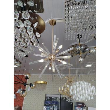 Imagem de Lustre Pendente Moderno Dourado