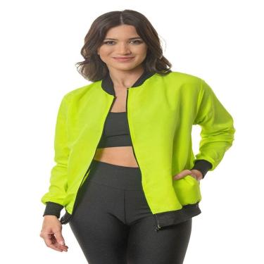 Imagem de Corta Vento Básico Amanda Block Confortável Fecho em Zíper