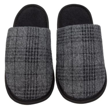 Imagem de Pantufa Confort Com Flanela Masculino (39-40, Preto)
