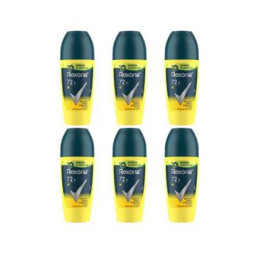 Imagem de Desodorante Roll-On Rexona 50ml Masculino V8 - Kit C/6Un