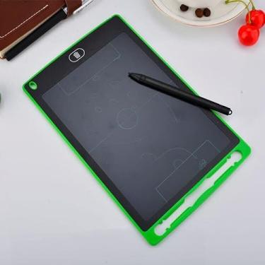Imagem de Lousa Mágica Infantil Digital Tablet Escrita Colorida Para Desenho Criança LCD (10, Rosa)