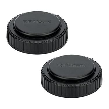 Imagem de (2 pacotes) Capa extensora de montagem RF para extensores Canon RF1.4X e RF2x em lente RF 600 mm RF 800 mm RF100-500 mm, substitui a tampa extensora Canon RF