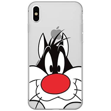 Imagem de Capa de TPU original Looney Tunes para iPhone X, iPhone Xs, capa de silicone líquido, flexível e fina, protetora para tela, à prova de choque e antiarranhões