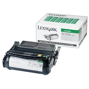 Imagem de Cartucho de toner Lexmark de alto rendimento para aplicações de etiqueta, rendimento de 25000 (12A5849)
