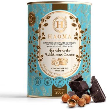 Imagem de HAOMA - Bombom de Chocolate com recheio de Avelã com Cacau