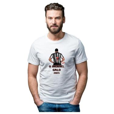 Imagem de Camiseta de Futebol O Incrível Galo Brasileirão 2021 Masculina-Unissex