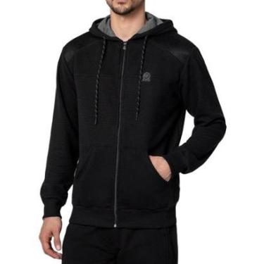 Imagem de Jaqueta Masculina Olho Fatal Moletom Preta - 401243-Masculino