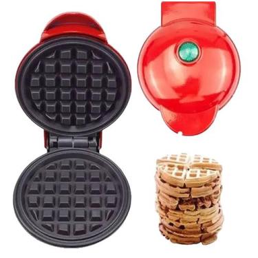 Imagem de Máquina De Fazer Panqueca Waffle Para Cozinha Tomada 110v - WAFFLEW, 1
