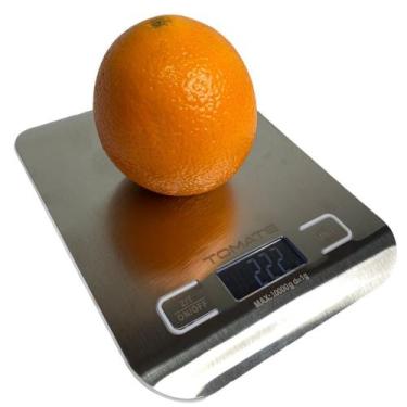 Imagem de Balança Digital De Precisão Cozinha 10kg Nutrição E Dieta - Tomate