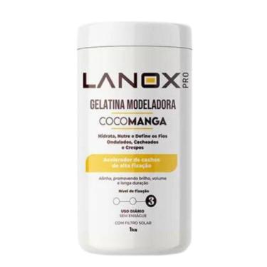 Imagem de Gelatina Modeladora CocoManga 1kg Cachos Lanox Pro Trihair