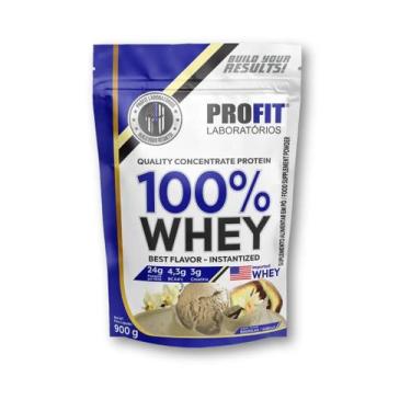 Imagem de 100% Whey Concentrate Protein Refil 900G Profit Labs - Dynamo Labz