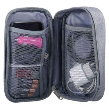 Imagem de Necessaire P/ Carregador, Pen Drive, Pilha, Hd, Cabo Usb402p - PGB, Ci