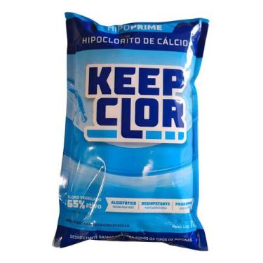 Imagem de Hipoclorito De Cálcio Cloro Granulado 65% 1kg - KEEPCLOR