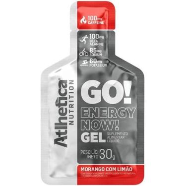 Imagem de Atlhetica Nutrition Go Energy Now Gel Morango c/ Limão 30g